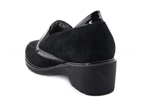 Melluso mocassini predisposti plantare donna nero